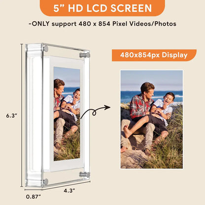 Memories in Motion Picture Frame